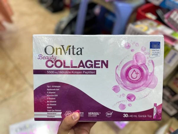 Vitaminlar bilan Onvita Beauty kollagen