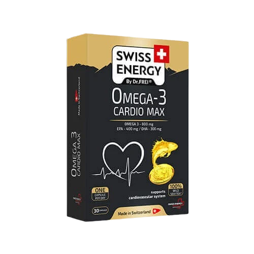 SWISS ENERGY OMEGA 3 CARDIO MAX капсулы N30