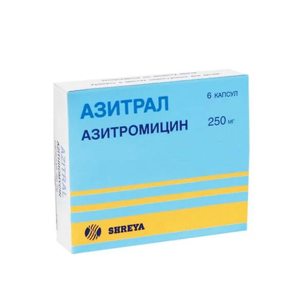 AZITRAL kapsulalar 250mg N6