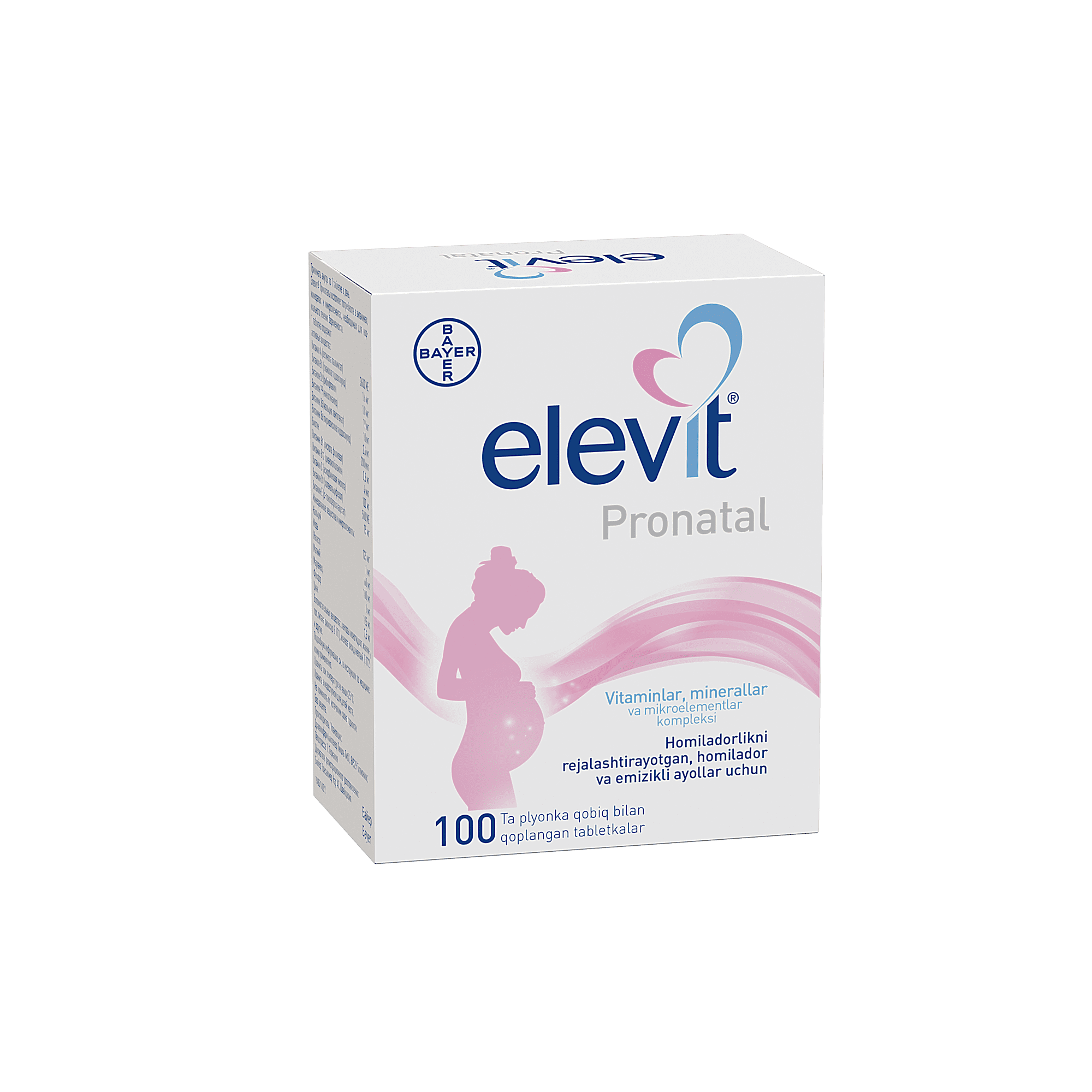 ЭЛЕВИТ ПРОНАТАЛЬ таблетки N100