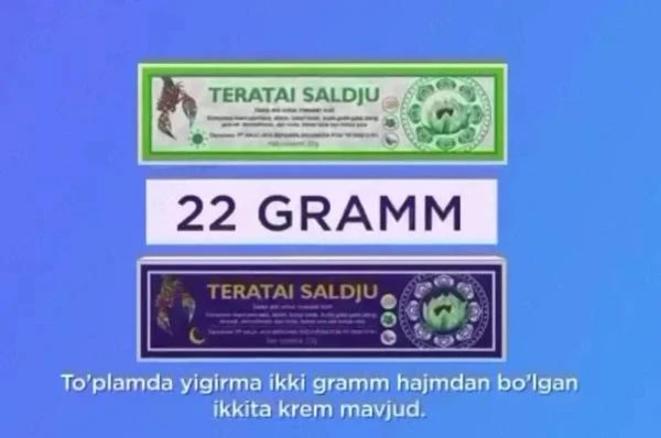 Maz Teratai saldju protiv psoriaza, ekzemi, lishaya, kojnogo gribka