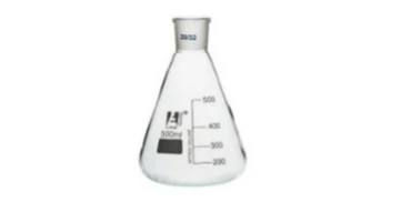 Erlenmeyer kolbasi 1000 ml, shlif 29/32, borosilikat shisha