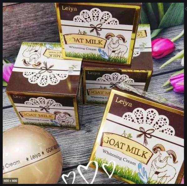 Oqartiruvchi yuz kremi echki suti oqartiruvchi krem 5514 Leiya (Koreya)