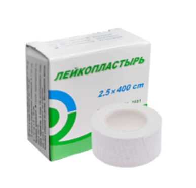Лейкопластырь на тканевой основе (1 см х 5 м)