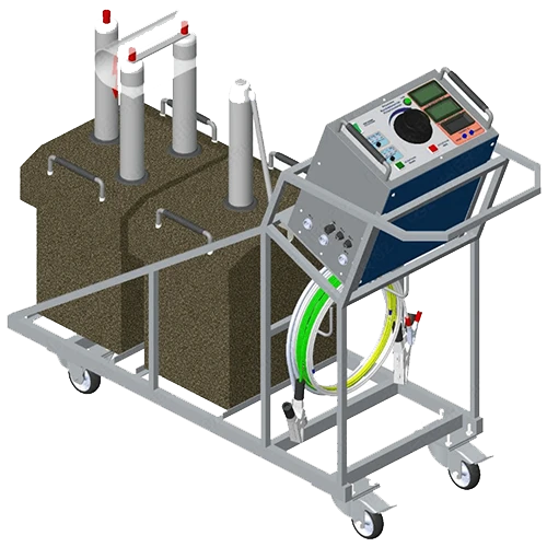 УСТАНОВКА ВЫСОКОВОЛЬТНАЯ ДЛЯ ИСПЫТАНИЙ ДИЭЛЕКТРИКОВ DTE-40