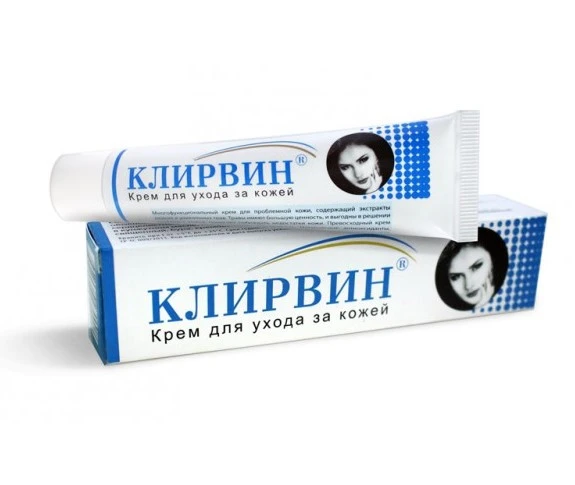 Клирвин крем от прыщей и шрамов