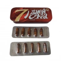 Yetti kunlik jinsiy aloqa - potentsialni oshirish uchun kapsulalar