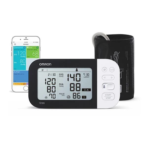 Tonometr  OMRON M7 Intelli IT aqlli manjetli Intelli Wrap - 360 daraja   qon bosimi o'lchagich
