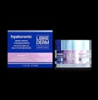 Librederm eco-refill гиалуроновый крем-маска интенсивное восстановление ночной для нормальной и чувствительной кожи 50 мл