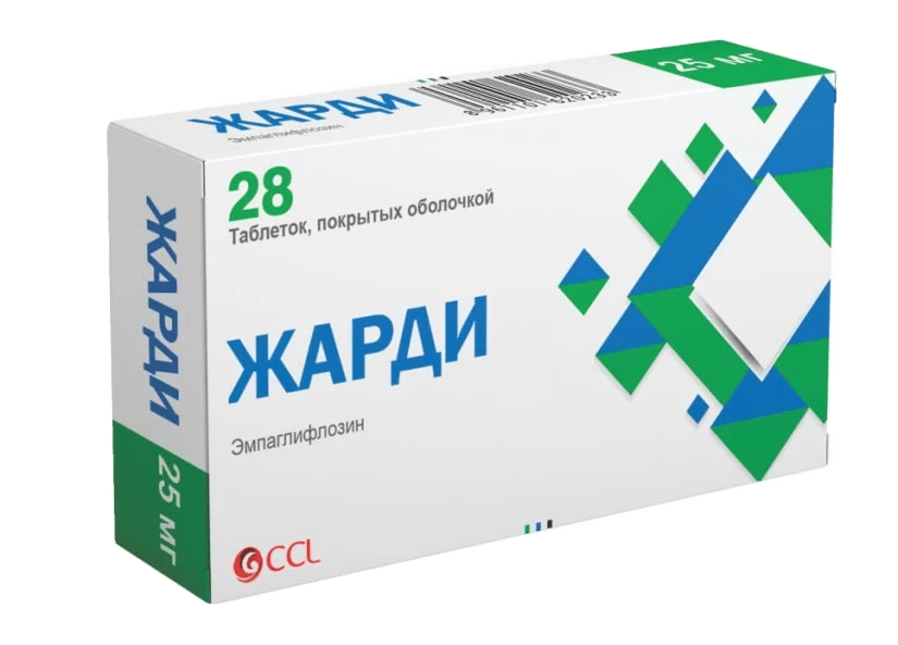 JARDI tabletkalari 25mg N28