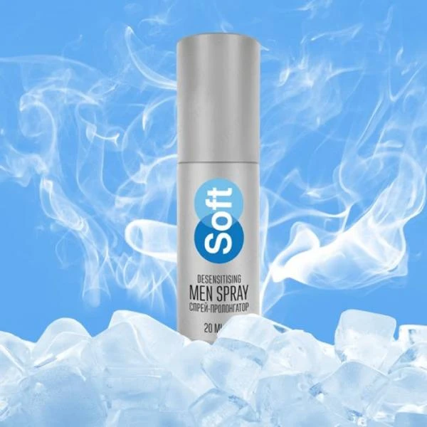 SOFT MEN SPRAY Erkaklar sprey-prolongatori