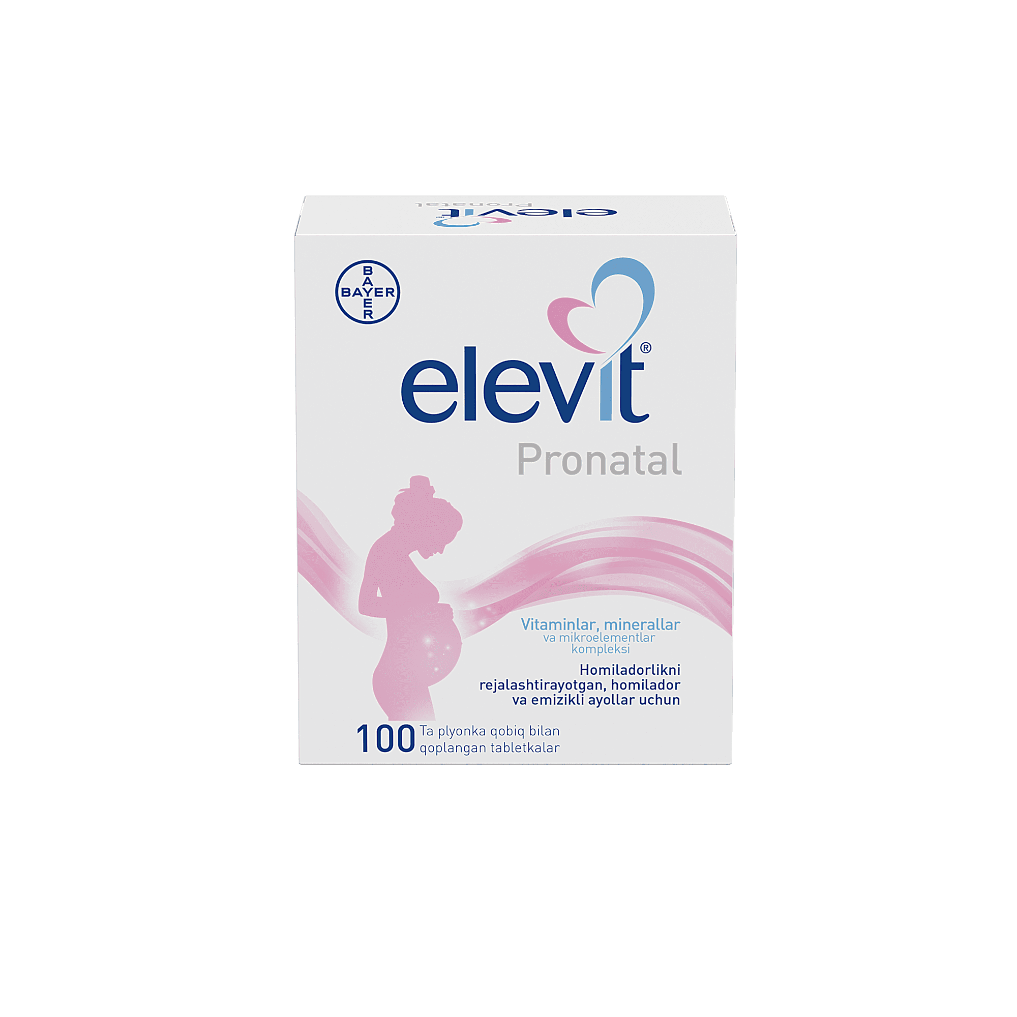 ЭЛЕВИТ ПРОНАТАЛЬ таблетки N100