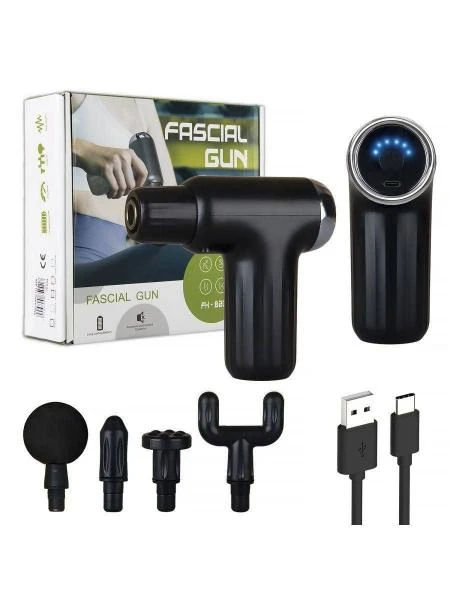 Массажный ударный пистолет для тела Fascial Gun