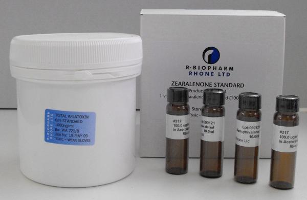 Тест системы RIDASCREEN AFLATOXIN B1