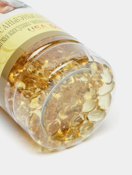 Капсула чесночного масла, 500 штук (Вся польза чеснока без запаха !) (Против глистов)