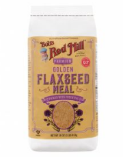 Перемолотые семена золотого льна