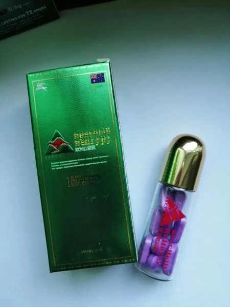 Erkaklar uchun qizil kanguru tabletkalari