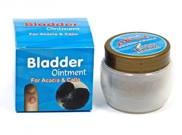 Siğil va makkajo'xori uchun Bladder Harraz kremi, 75 ml