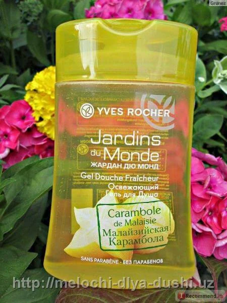 Gel dlya dusha ot Iv Roshe Malaziyskaya Karambola