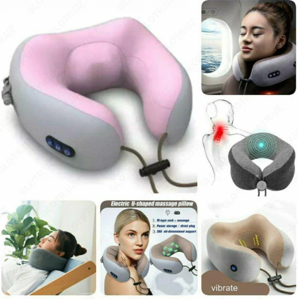 Massaj bo'yin yostig'i