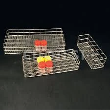 Штатив для контейнеров с образцами на 12 / 24 / 50 мест проволочной конструкции