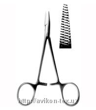 Зажим кpовоостанавливающий нейрохирургический