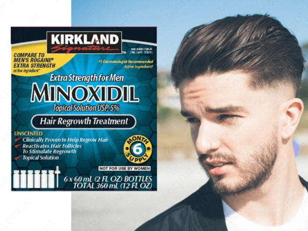 Minoxidil Kirkland 5% - Средство для роста бороды
