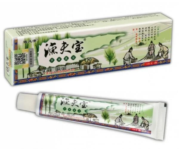 Maz «Sokrovishe ribaka» ot psoriaza, dermatita, lishaya, zuda