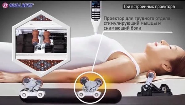 Кровать-массажёр N5 NUGA BEST