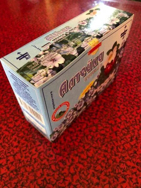 Alteyka rastvorimaya s balzamom Double D v upakovke po 20 pachek