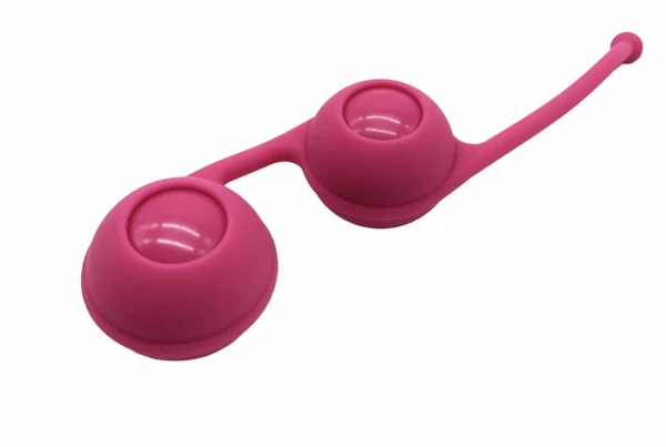 Pretty Love Тренажер Кегеля Шарики вагинальные "PRETTY LOVE Kegel Tighten Up lll", с силиконовой нитью, розовый, 35 мм