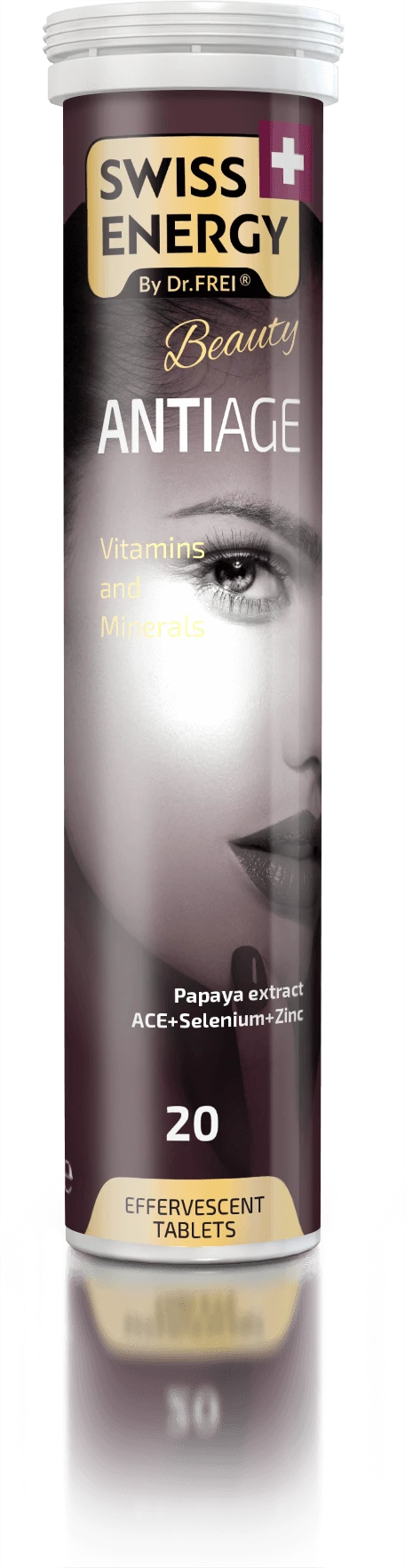 AntiAge A, C, E + цинк + селен + папайя