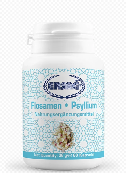 Ersag Flosamen Psyllium – 60 капсул