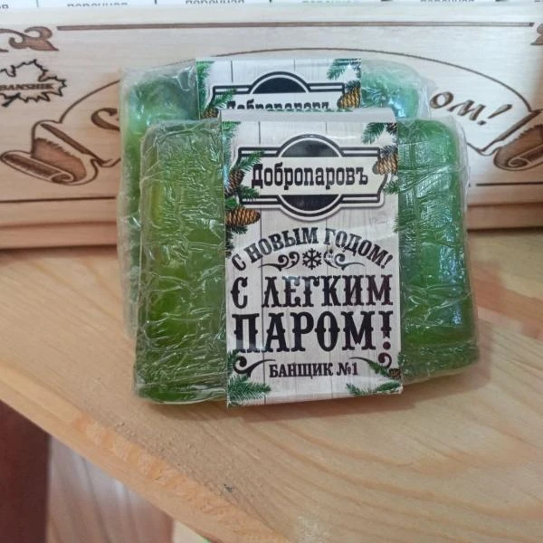 Косметическое мыло для бани