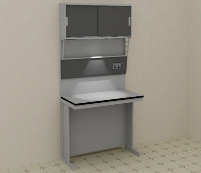 Стол лабораторный 1500*700*2100 мм, модель 1