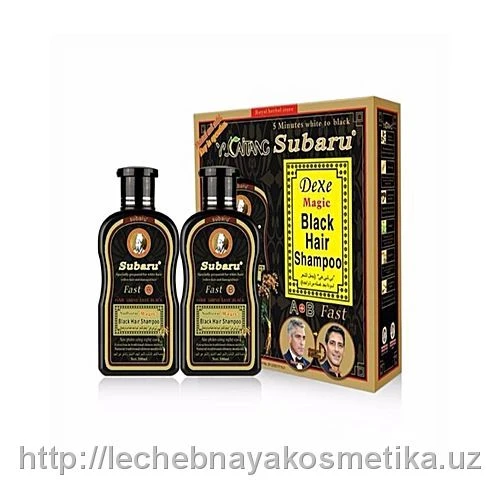 Shampun-kraska dlya volos Subaru Magic Black