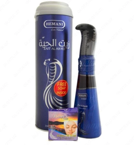 Zmeinovoe maslo dlya volos, 250ml - Zait Al Hayee