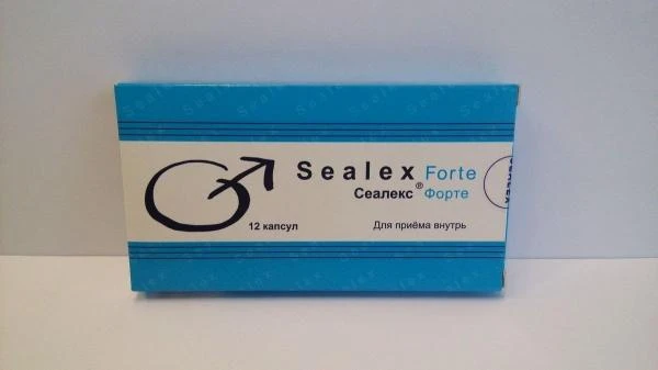 Sealex Forte Erektil disfunktsiyani davolash uchun