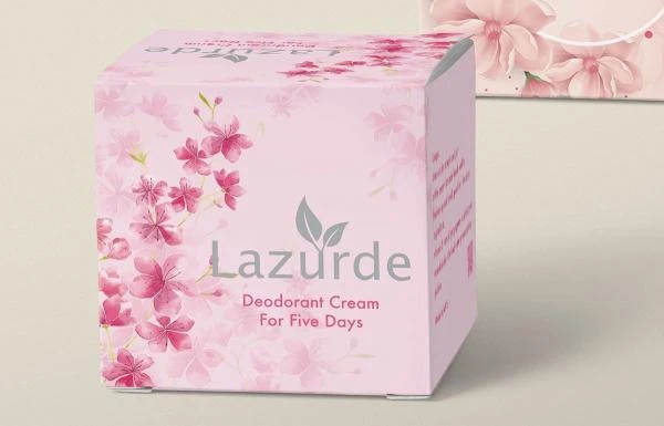 Parfumlangan krem-dezodorant Lazurde ter xididan ximoya