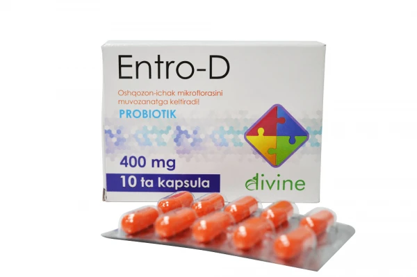 ENTERO D kapsulalar 400mg