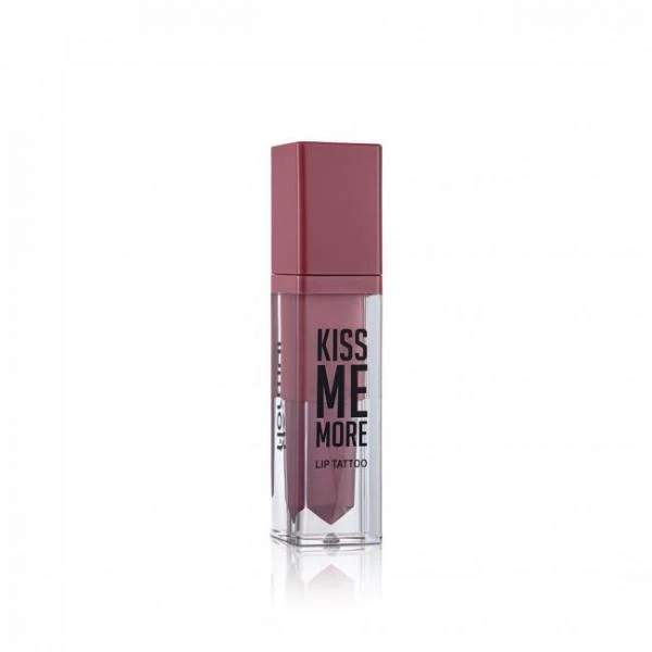 Жидкая матовая помада №06 kiss me more lip tattoo 5543 Flormar
