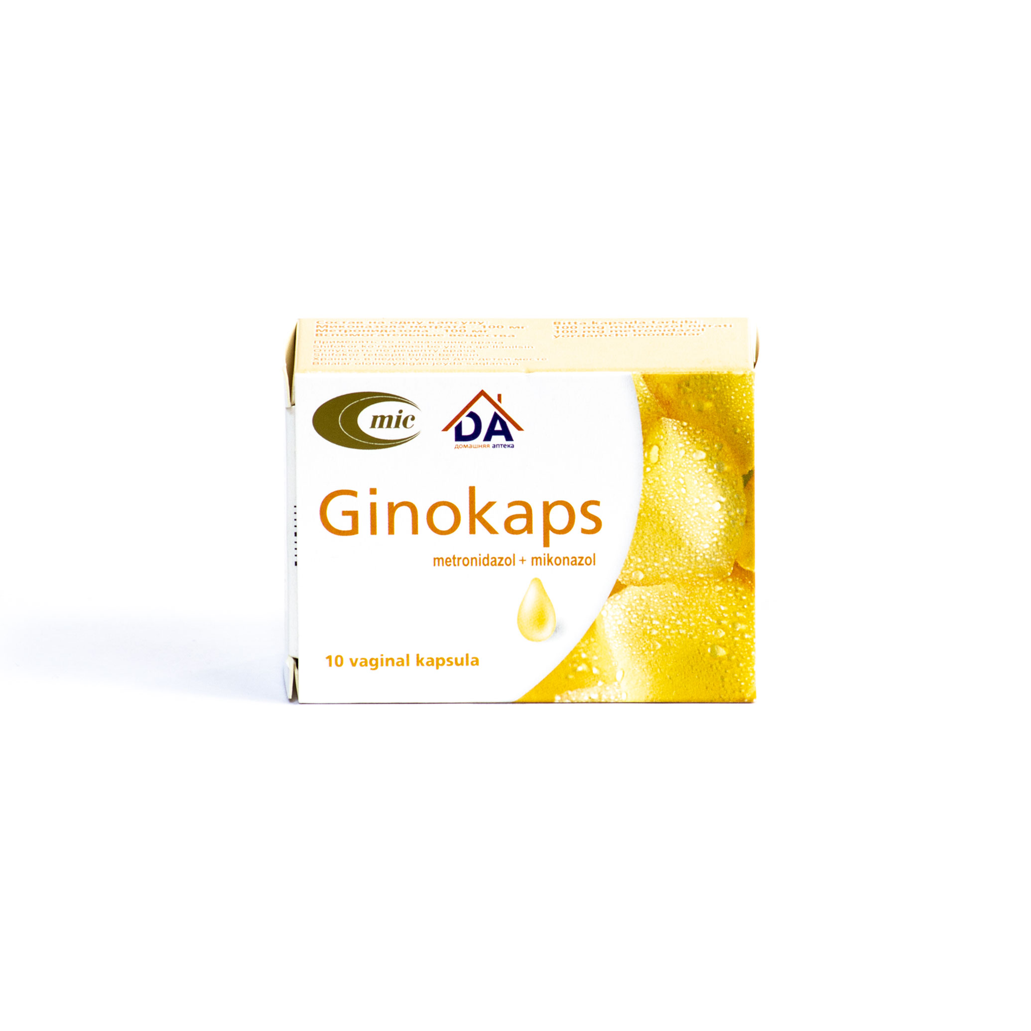 GINOKAPS kapsulalar 100mg/100mg N10