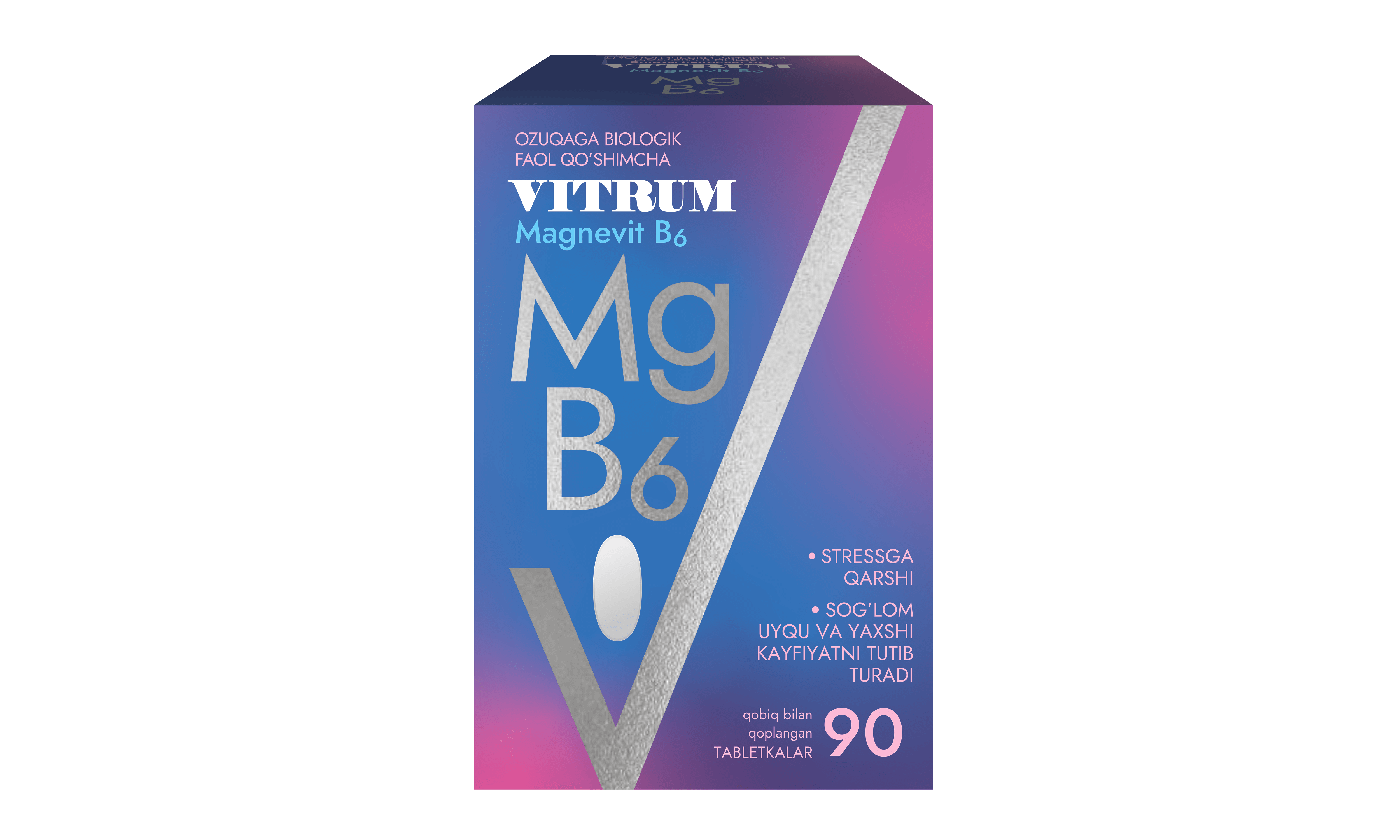 VITRUM MAGNEVIT V6 tabletkalari N90