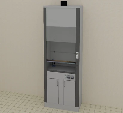 Шкаф вытяжной 1300*800*2450, модель 1