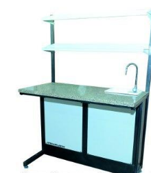 Стол лабораторный (пристенный) УМ 352