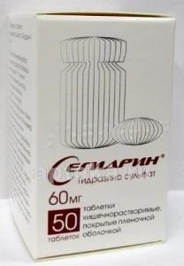 СЕГИДРИН 0,06 таблетки N50
