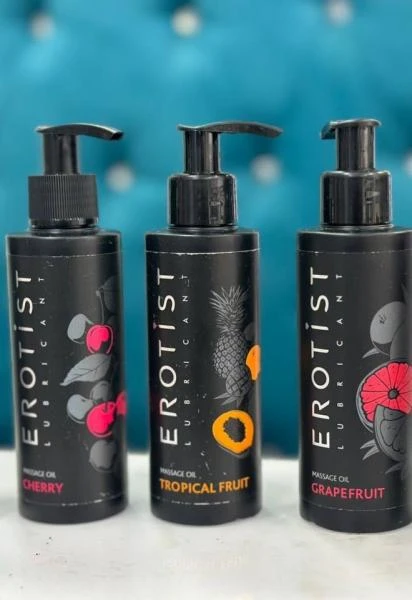 Массажное масло фруктовое съедобное Erotist Tropical Fruit