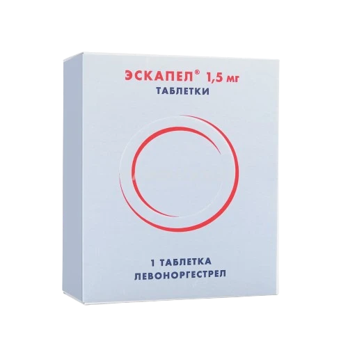 ЭСКАПЕЛ таблетки 1,5мг N1