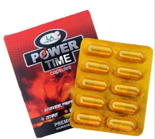 Erkaklar salomatligi uchun kapsulalar "Power Time"