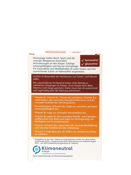 DOPPELGERS AKTIV LESITIN+VITAMINI GRUPPI V kapsulalar  N40